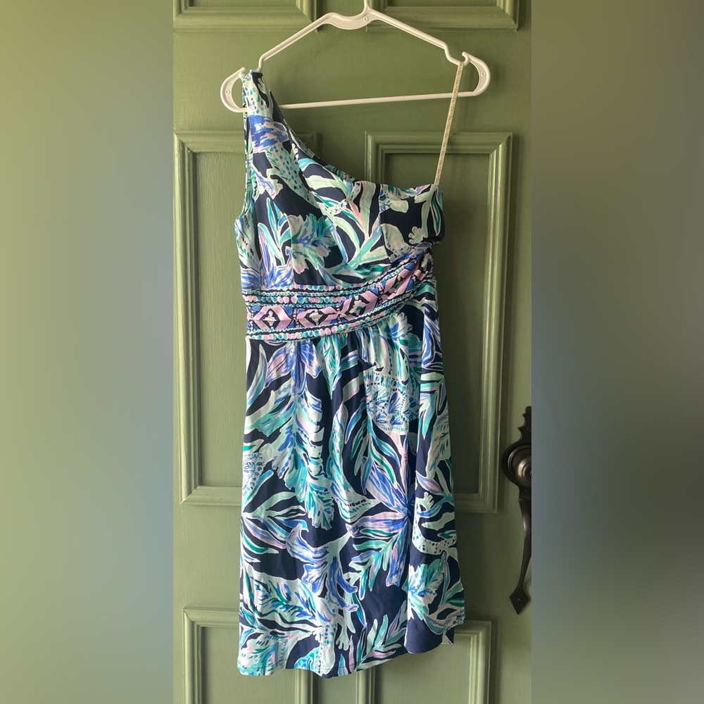 Lilly Pulitzer Malia One Shoulder Dress